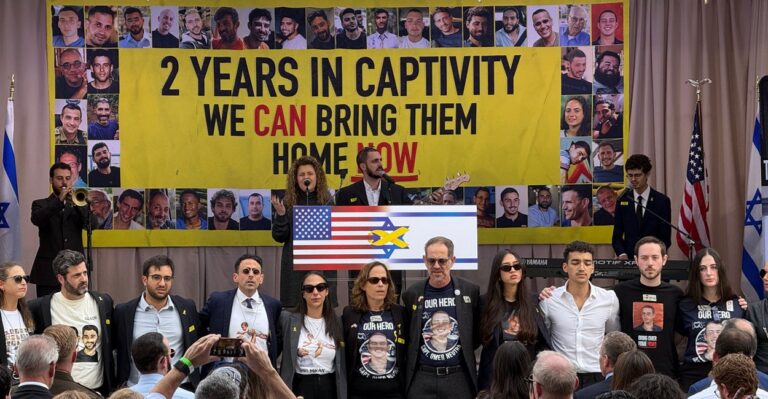 Families of Hostages Hopeful, ‘Sense a Shift’ on 2nd Anniversary of Oct. 7 Attack on Israel
