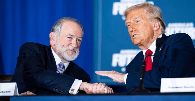 Trump Picks One-Time Rival Mike Huckabee as Ambassador to Israel