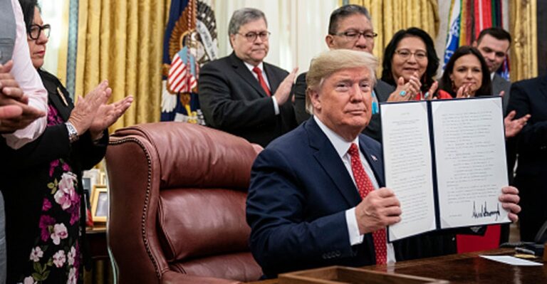Trump Acts to Curb Violence Against Native Americans, Reopen Cold Cases