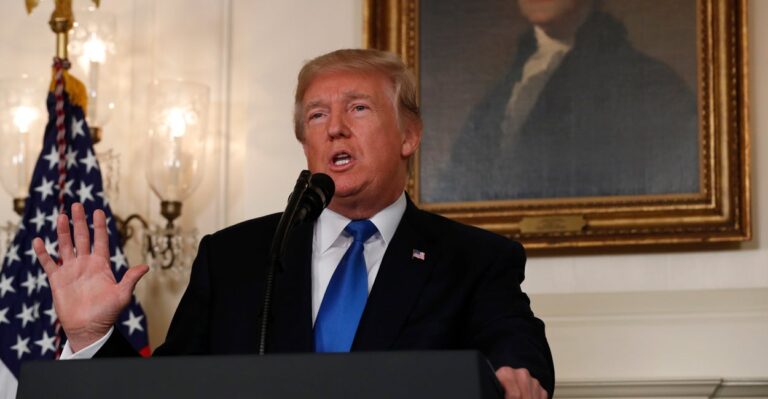 Trump Announces Push to Fix, Not Nix, Obama’s Iran Deal