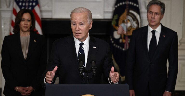 Biden Blasts ‘Bloody Hand’ of Hamas, Compares Terrorist Group to ISIS