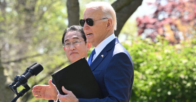Biden Says Enhanced Military Alliance With Japan ‘Not Aimed’ at China