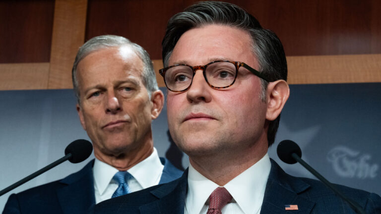 John Thune and Mike Johnson.