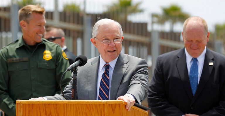 Prosecutions of Illegal Border Jumpers Surged in April After Sessions Issued ‘Zero Tolerance’ Order