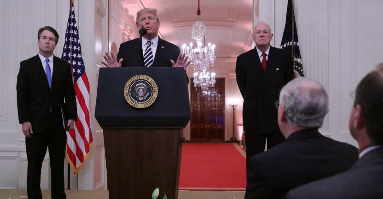 Trump Campaign Consulted Justice Kennedy About Supreme Court Picks, Book Reveals