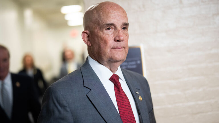 Rep. Keith Self speaks to reporters in the Capitol