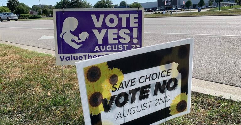 Kansas Voters Reject Removing ‘Right’ to Abortion From State Constitution