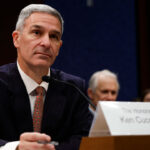 Attorney Ken Cuccinelli, the Chairman, Election Transparency Initiative, speaks during a joint committee hearing on June 07, 2023.