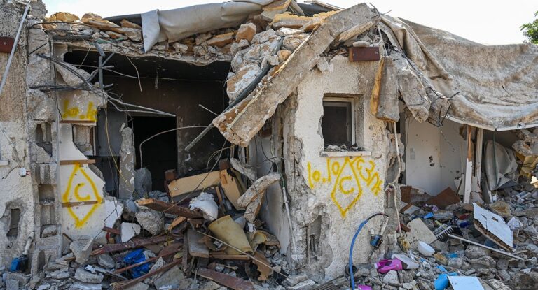‘IT’S NOT A WAR… IT’S A MASSACRE’: Israeli Soldiers Show Journalists Aftermath of Hamas Terror