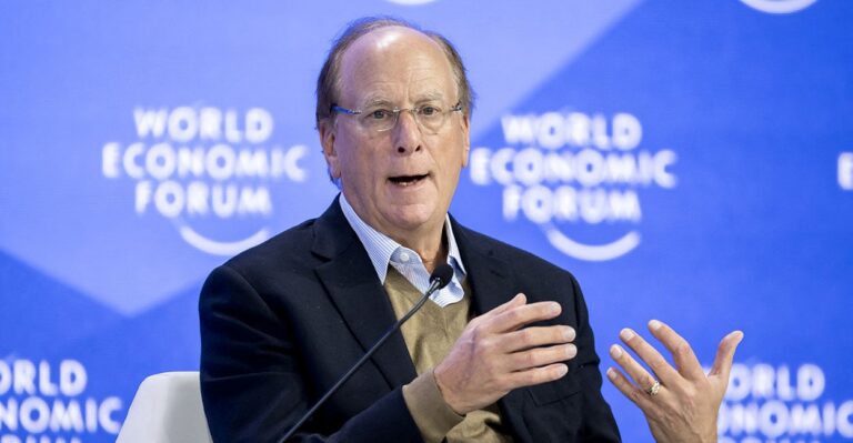 BlackRock CEO to Take the Reins at Davos