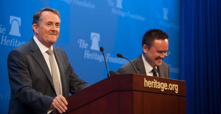 Liam Fox’s Robust Case for Free Trade