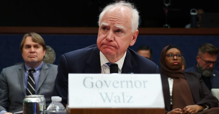 ‘I Can’t Tell You’: The Seemingly Simple Question Tim Walz Struggles With in Capitol Hill Fraud Hearing
