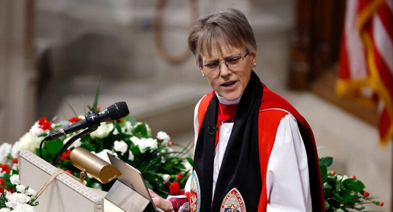 Partisan Episcopal Bishop Lecturing Trump Shows Why Mainline Protestantism Is Dying