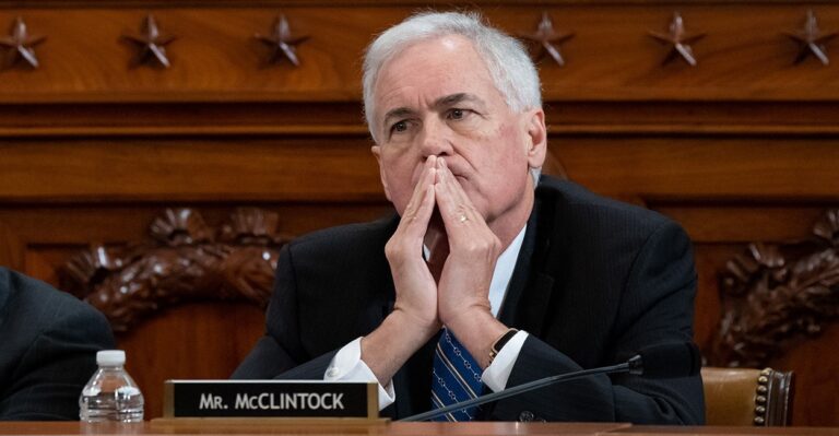 Rep. McClintock ‘Terrified’ for Economy as Democrats Push Massive Spending Bills