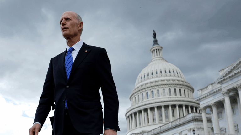 ‘Get the Facts’:  Sen. Rick Scott Praises House Approach to Biden Impeachment, Calls for Mayorkas to ‘Resign’