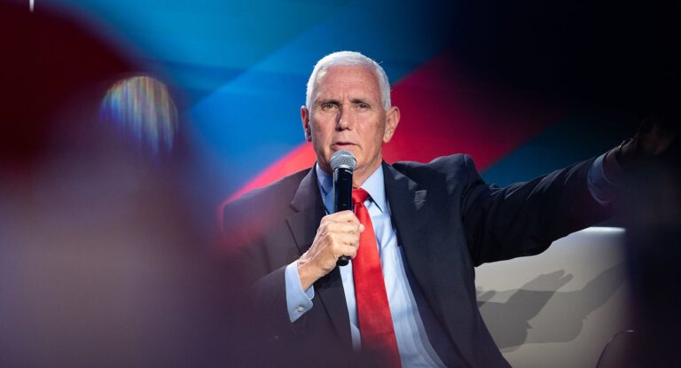 ‘IDENTICAL TO JOE BIDEN’: Mike Pence Slams Trump on Key Economic Issue