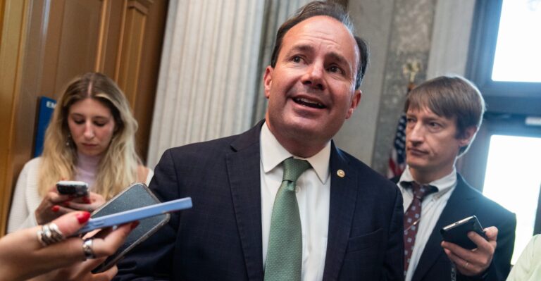 Sen. Mike Lee Demands NATO Allies Help Pay to Defend Ukraine From Russia