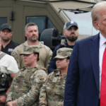 President Donald Trump visits the U.S. Park Police Anacostia Operations Facility on August 21, 2025 in Washington, DC. The Trump administration has deployed federal officers and the National Guard to the District in order to place the DC Metropolitan Police Department under federal control and assist in crime prevention in the nation's capital. (Photo by Anna Moneymaker/Getty Images)