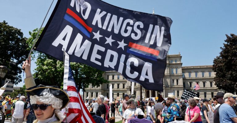 Leading Anti-Trump Protest Organizer Engages With Socialist, Communist Groups on Social Media