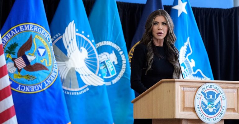 Kristi Noem Delivers First Address to DHS Staff