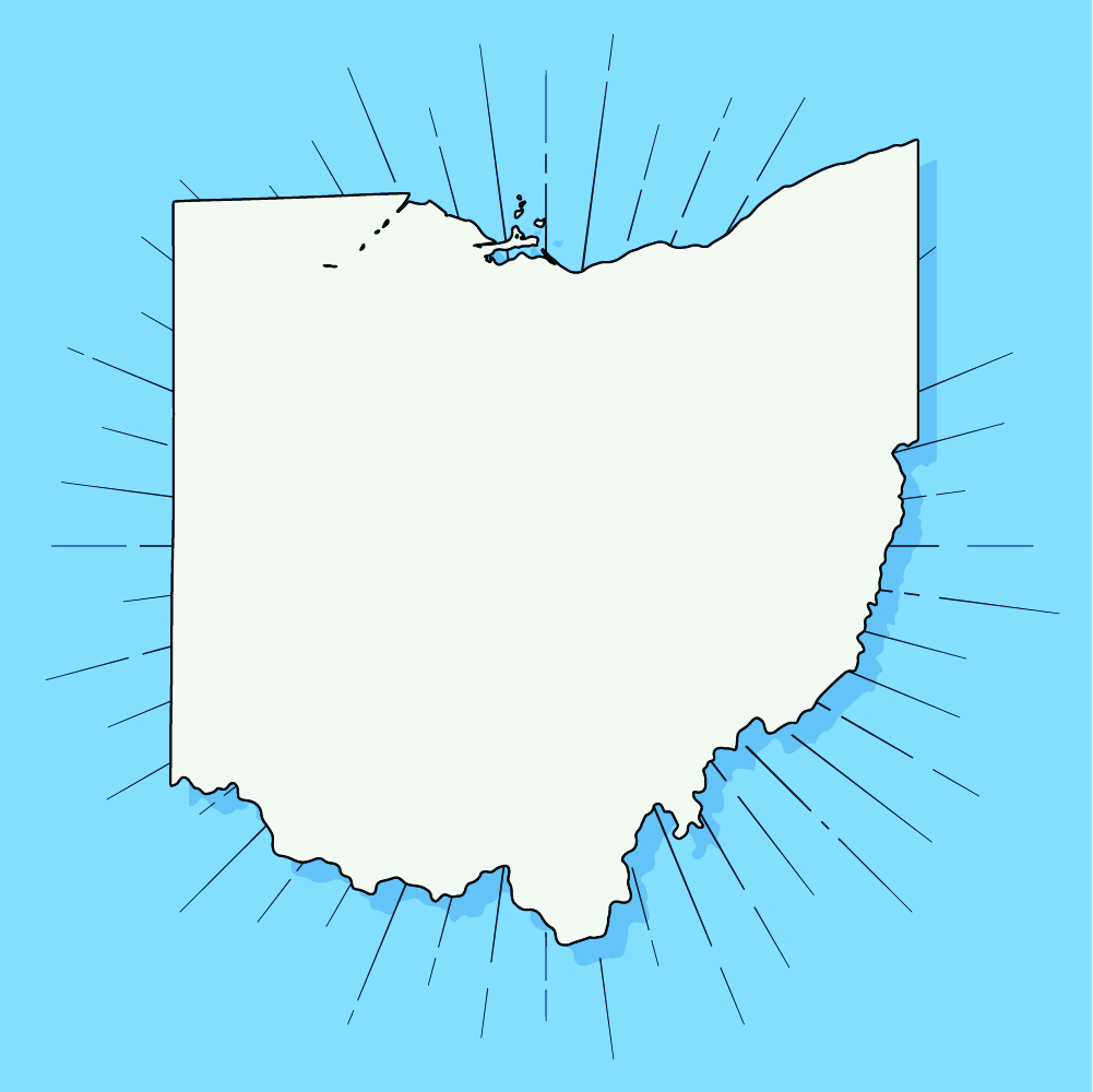 Map of Ohio