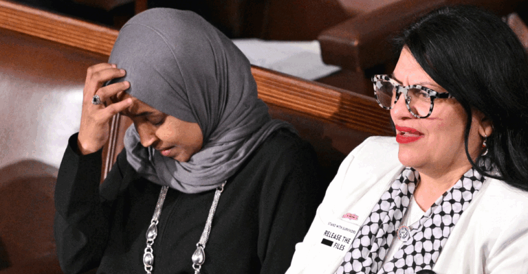 Dems Sit in Protest After Trump Demands Americans Be Placed Over Illegal Aliens