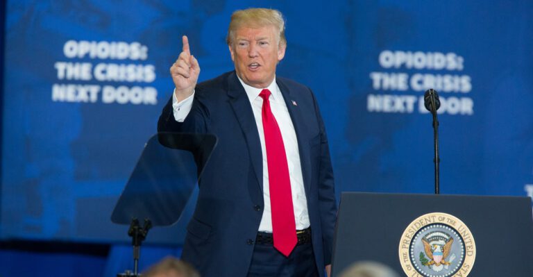 Trump Pushes Death Penalty for Drug Dealers and Cut in Prescription Costs