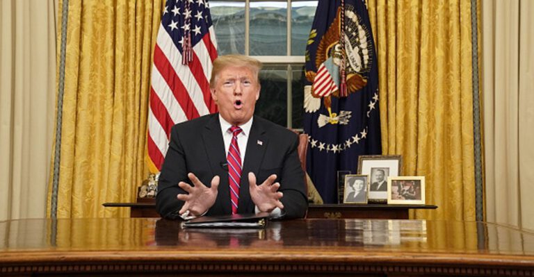 From Oval Office, Trump Says Border Wall Would Make Nation ‘Safer Than Ever Before’
