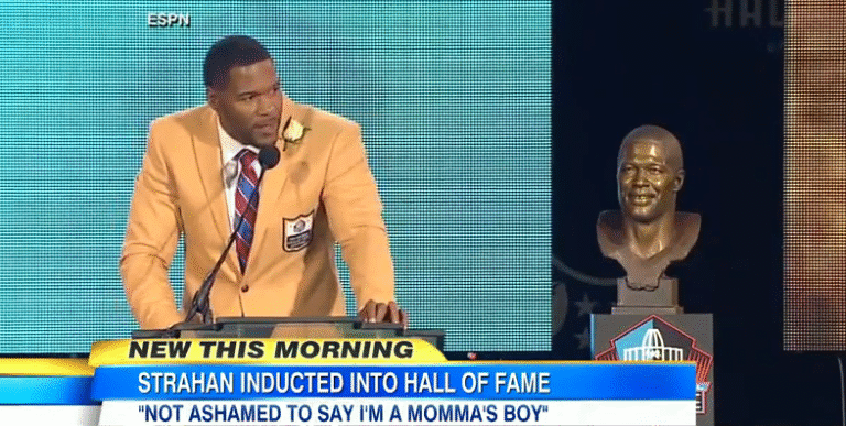 NFL Hall of Famer Credits Mother, Father for ‘Improbable’ Football Career