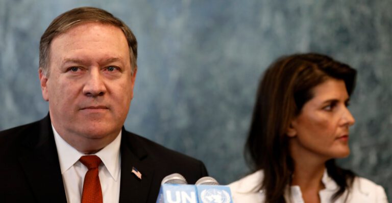 Pompeo, Haley Condemn Russian Aggression Against Ukraine