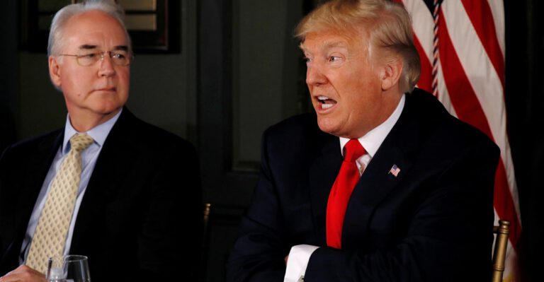 Tom Price Resigns as HHS Secretary