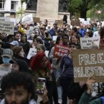 Pro-Palestinian Protesters Block White House, Demand Biden Push for Gaza Cease-fire