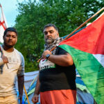 Pro-Palestinian protestors continue protesting at the pro-Palestine encampment of the University of Michigan.