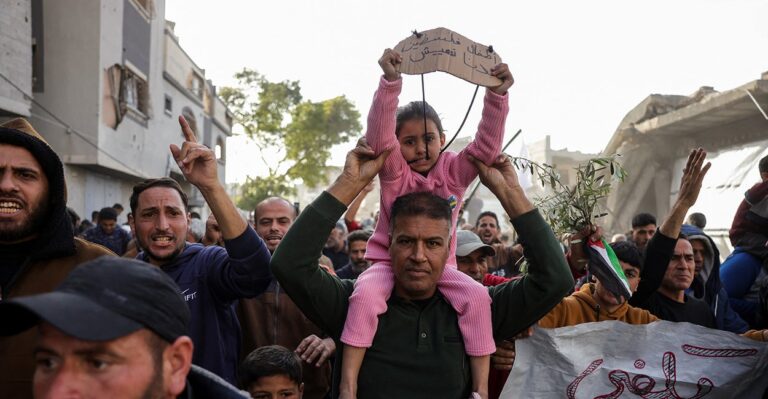Palestinians Protest Against Hamas in Gaza