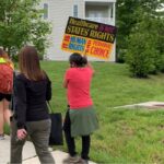 5 Pro-Abortion Protesters Visit Justice Amy Coney Barrett's Home