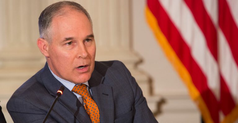 Exclusive: EPA Chief Scott Pruitt Says Media Reports About Him Don’t Tell True Story