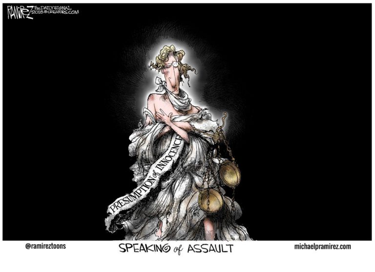 Cartoon: What Happened to Innocence Until Proven Guilty?