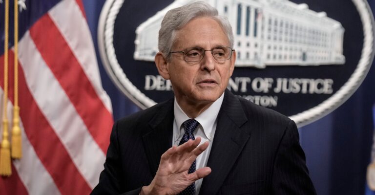 Garland Says He Approved Search Warrant for Trump Raid