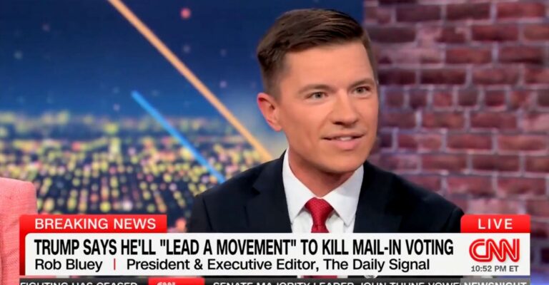 On CNN, Rob Bluey Defends Trump’s Peace Push, Election Integrity Reforms