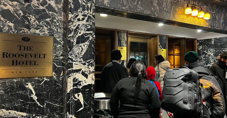 New York City Turns a Hotel Into an Illegal Immigrant Processing Center