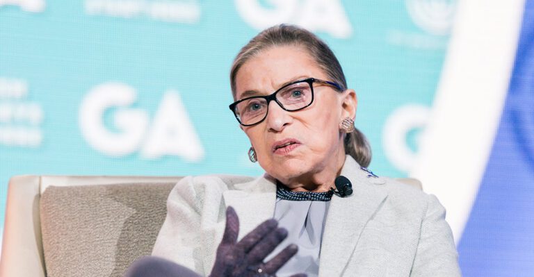 Justice Ginsburg Hints at Outcome of Supreme Court’s Biggest Cases