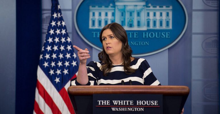 Must-See Moments: Sarah Huckabee Sanders Addresses the Media’s Double Standard