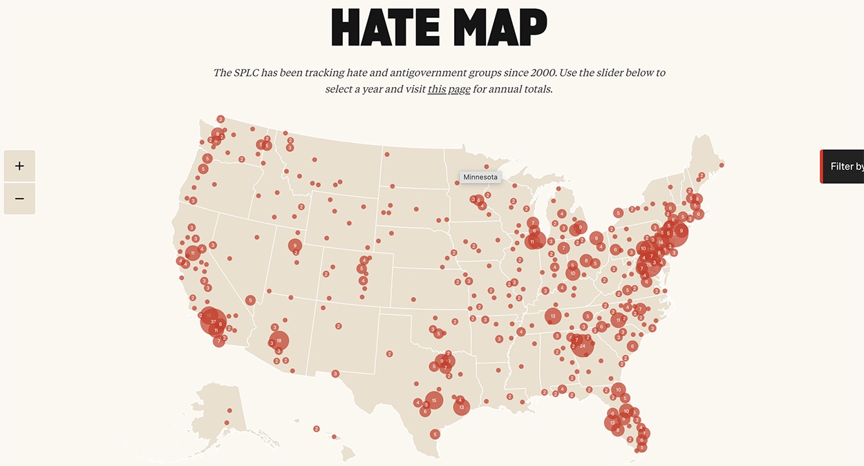 The Southern Poverty Law Center exaggerates hate by putting conservatives on the SPLC hate map alongside Klan chapters—but also by funding Klan members