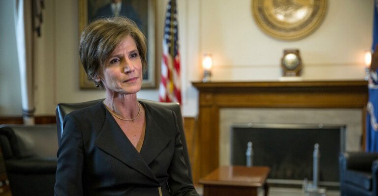 Acting Attorney General’s Defiance of Trump Shows Politicized Nature of DOJ