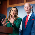 Rick Scott, Maria Elvira Salazar, Carlos Gimenez and Byron Donalds hold press conference on Cuba.