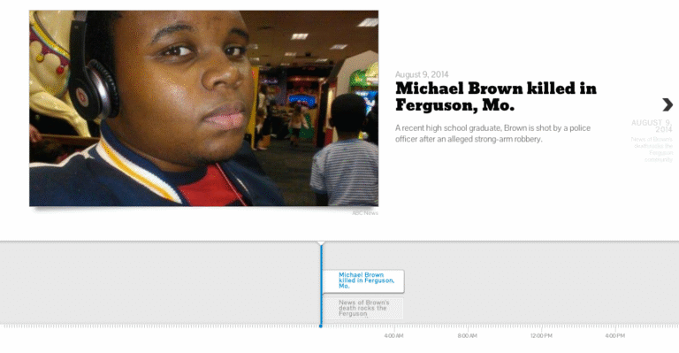An Interactive Timeline of the Fallout in Ferguson