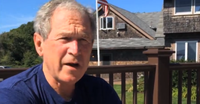 George W. Bush Donates to ALS, His Wife Has a Better Idea
