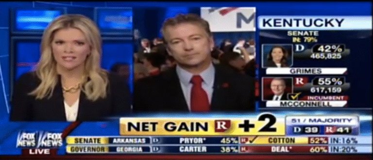 Rand Paul Says McConnell’s Senate Victory Was Referendum on Hillary Clinton
