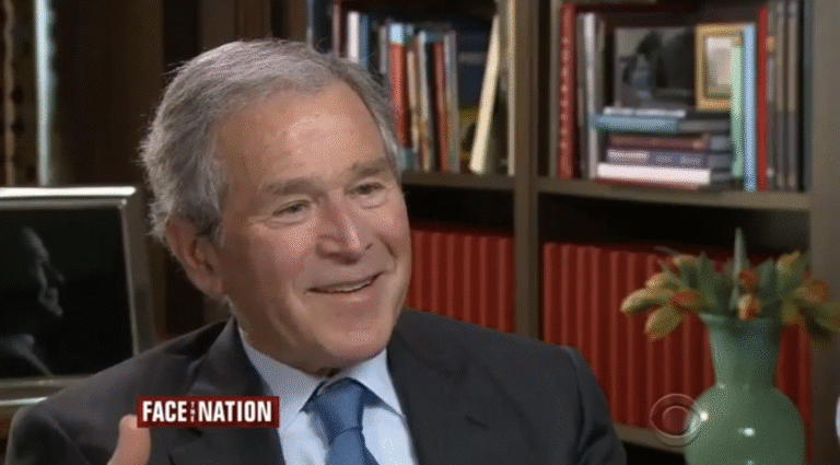 Bush’s Blunt Words: ‘When You Say Something as President, You Better Mean It’