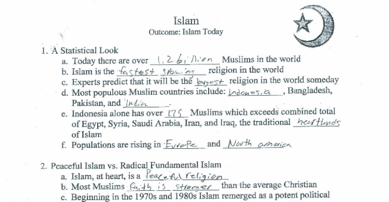 Mom Questions School for Portraying Muslims as More Faithful Than Christians